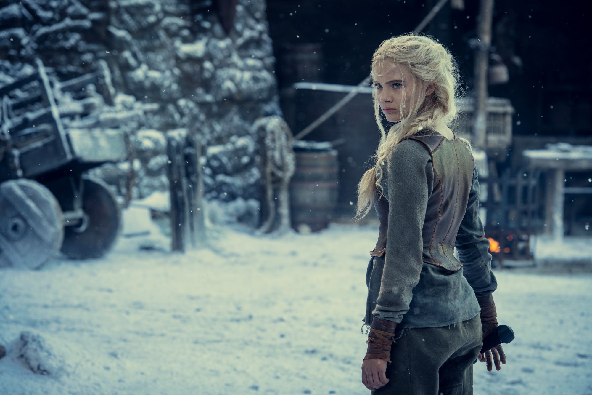 Freya Allen as Ciri in 'The Witcher' Season 2