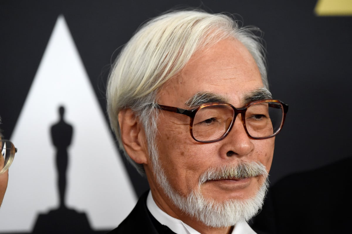 Hayao Miyazaki at the Academy's 2014 Governors Awards