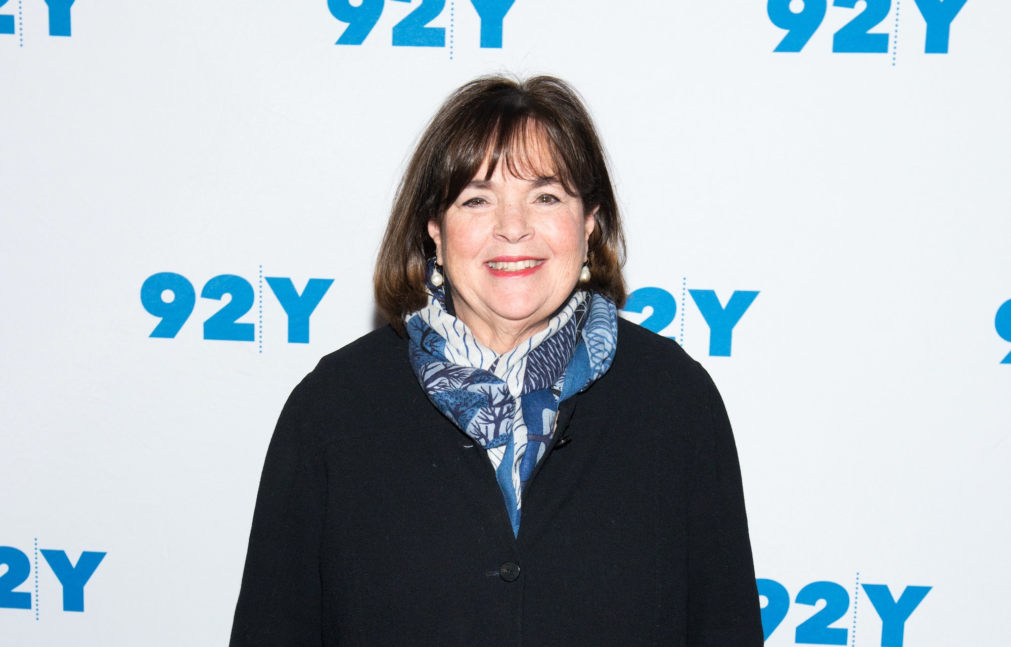 'Barefoot Contessa' host Ina Garten smiles in front of a white background