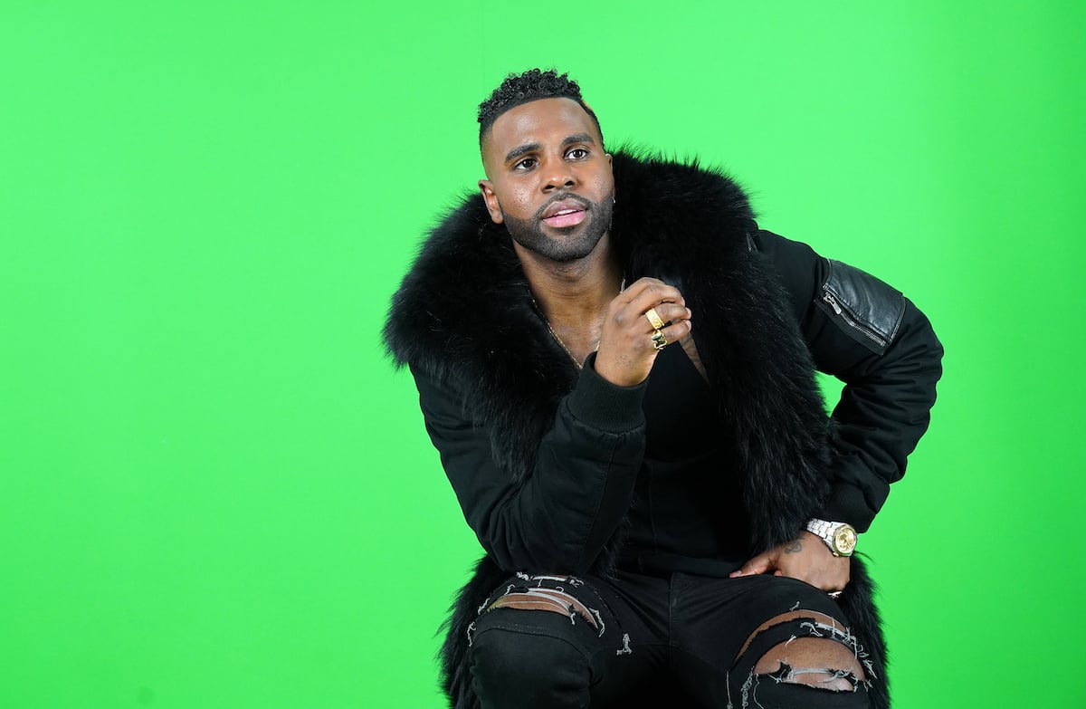 Jason Derulo doing press for CATS