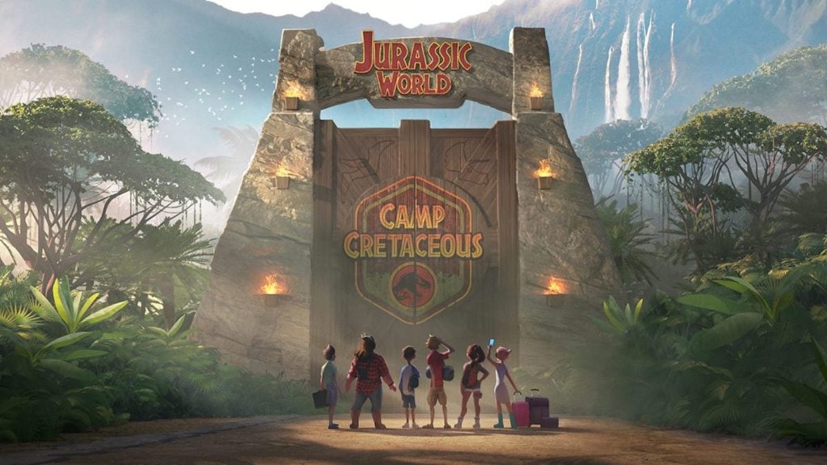 ‘Jurassic World: Camp Cretaceous’ poster art