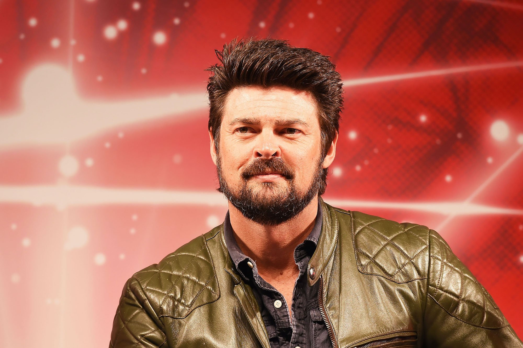 Karl Urban attends the opening day of Tokyo Comic Con