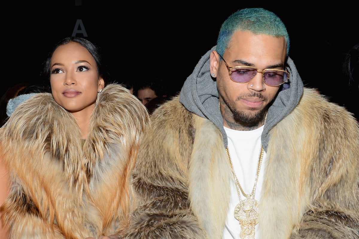 Karrueche Tran and Chris Brown