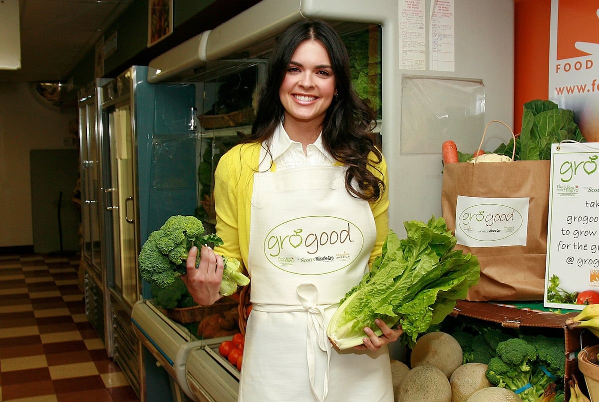 Chef/Author Katie Lee Joel attends the kick off of the National GroGood campaign at the Food Bank For New York City's Community Kitchen of West Harlem on March 18, 2009 in New York City.