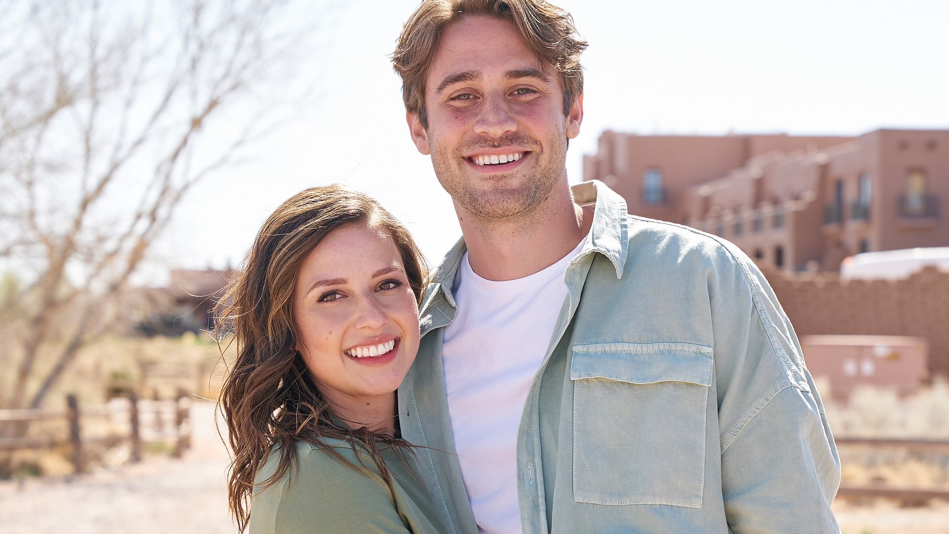 Katie Thurston and Greg Grippo pose together on their second one-on-one date in ‘The Bachelorette’ Season 17 Episode 7