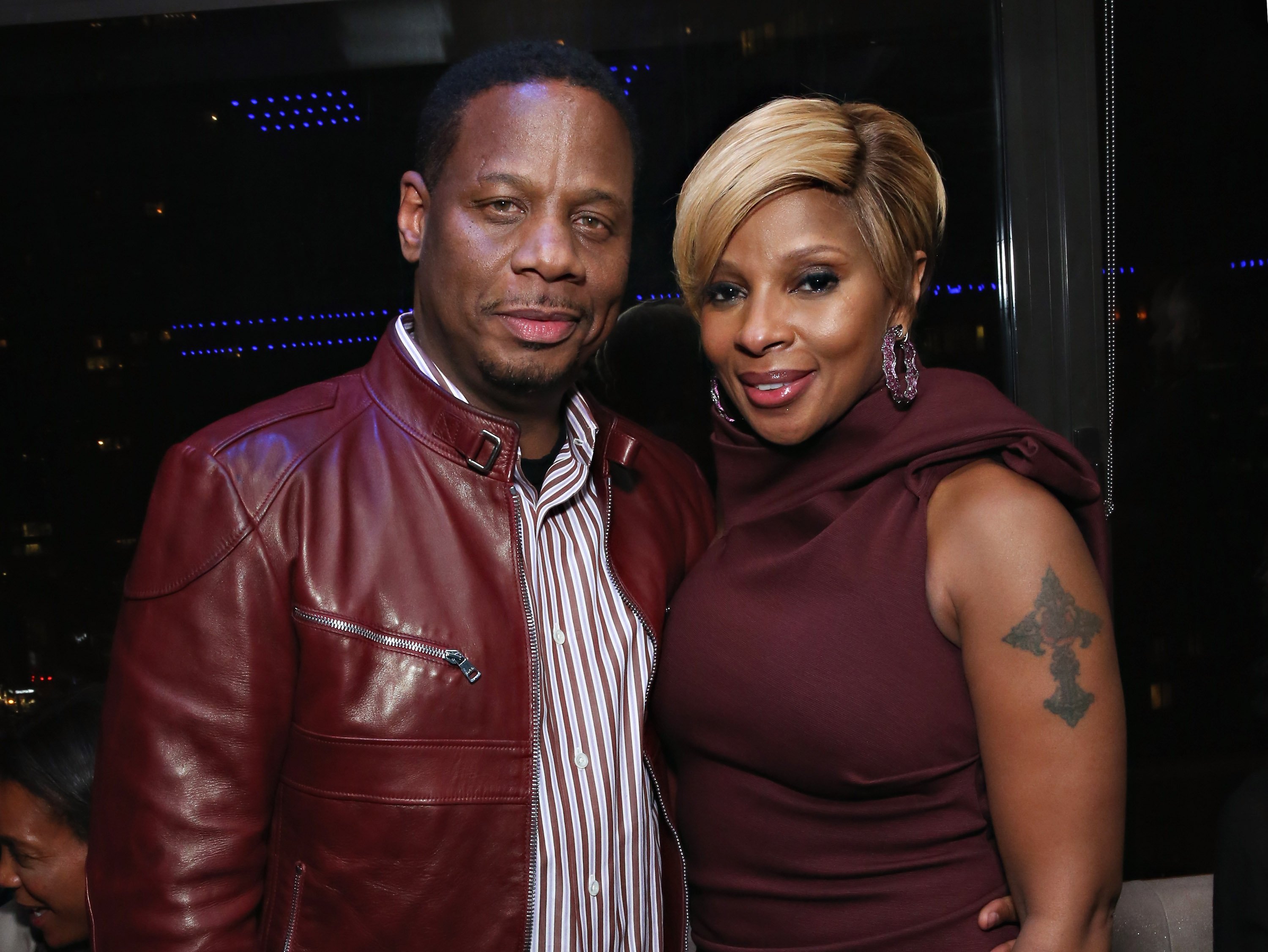 Mary J. Blige and Kendu Isaacs together