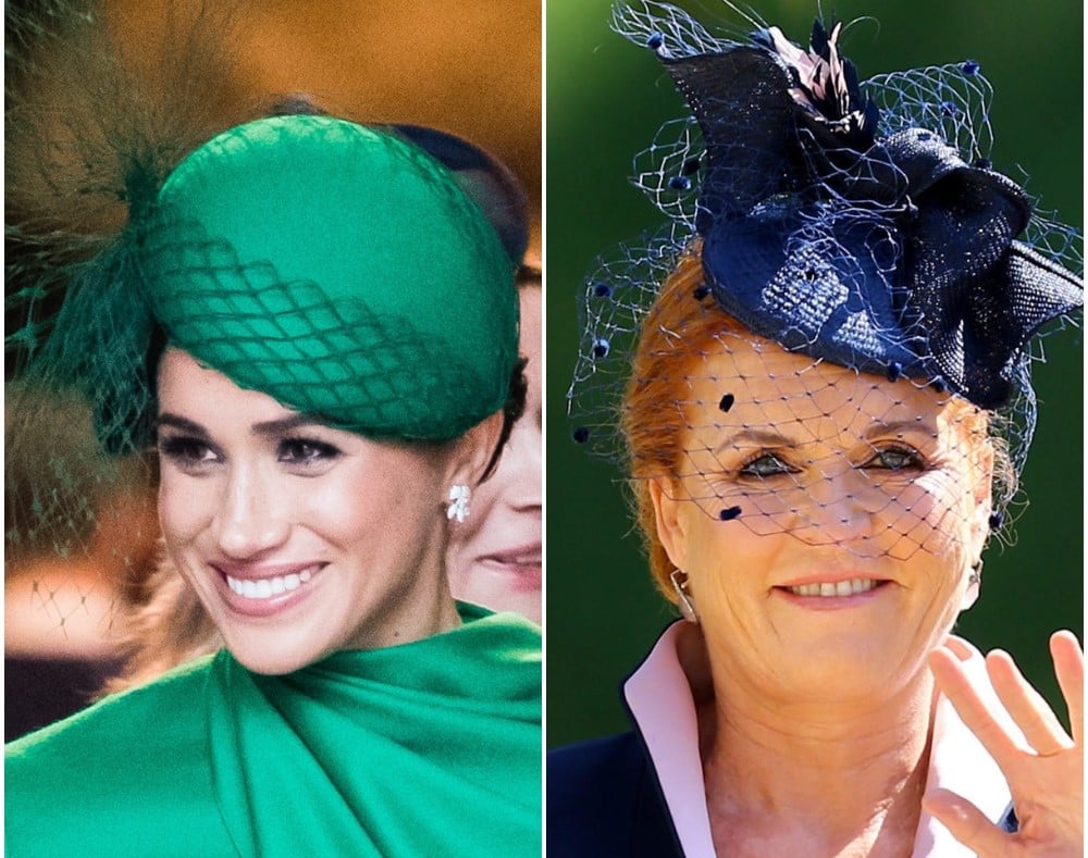 (L): Meghan Markle, (R): Sarah Ferguson