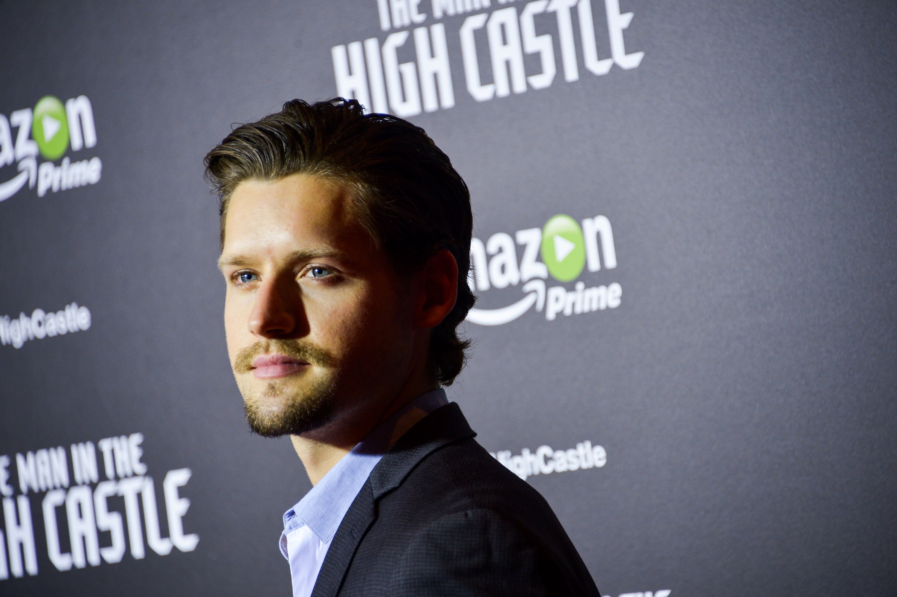 Luke Kleintank at a media event