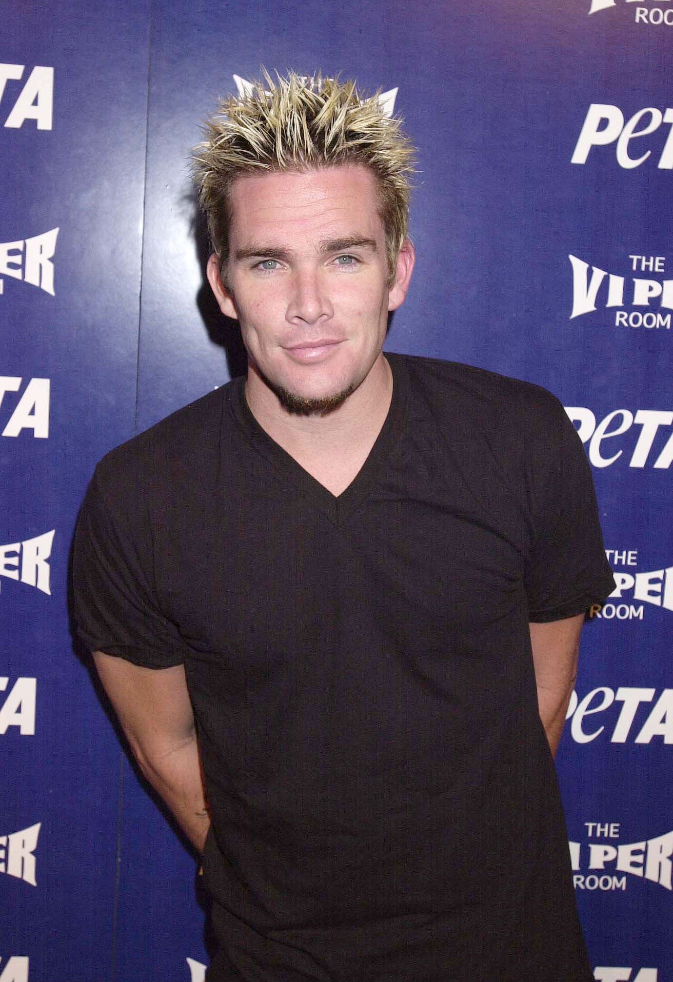 Mark McGrath attends PETA's 20th anniversary party at the Viper Room