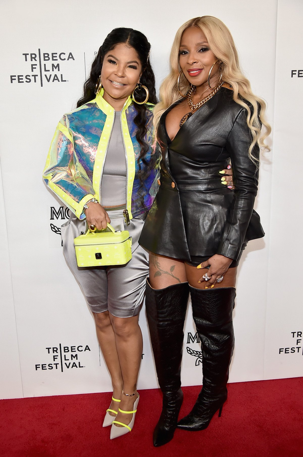 Misa Hylton Brim and Mary J. Blige