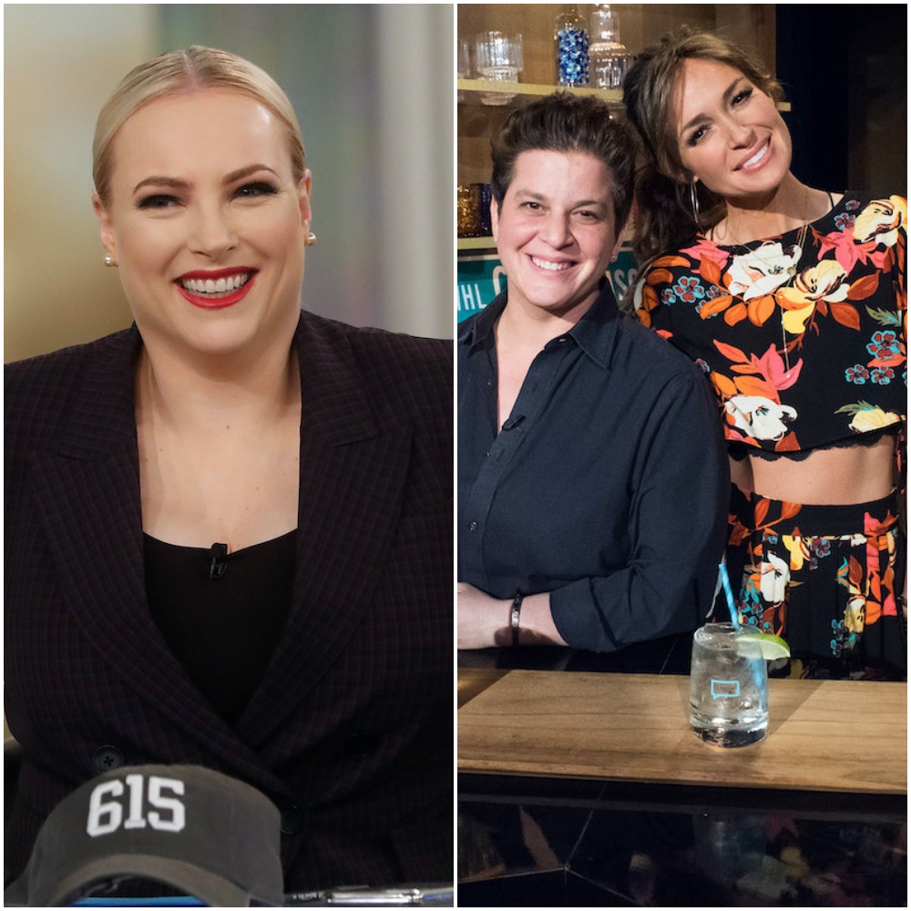 Meghan McCain on The View, Julie Goldman and Brandy Howard at WWHL