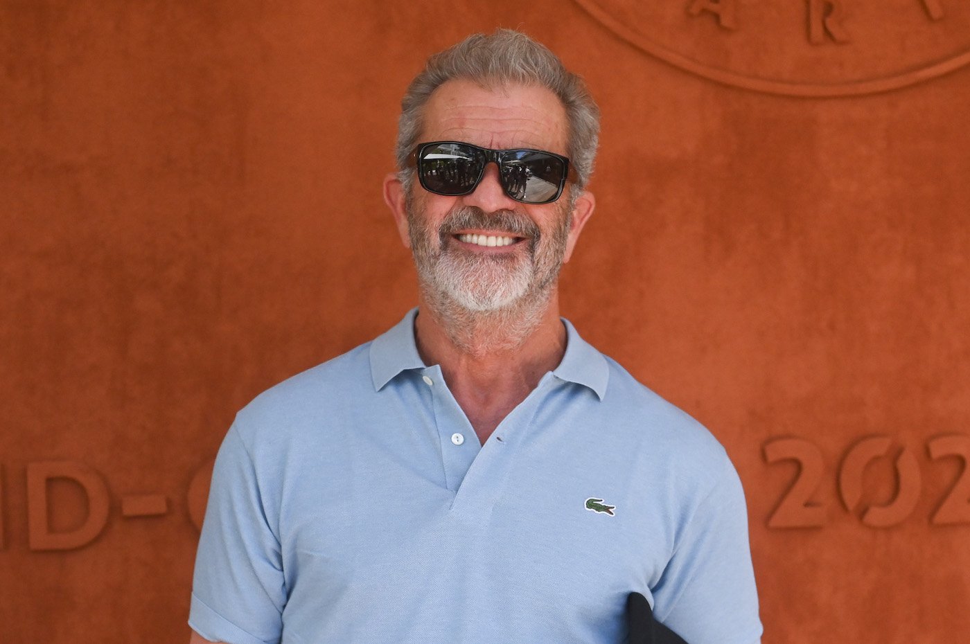 Mel Gibson attends the French Open at Roland Garros on June 13, 2021, in Paris, France