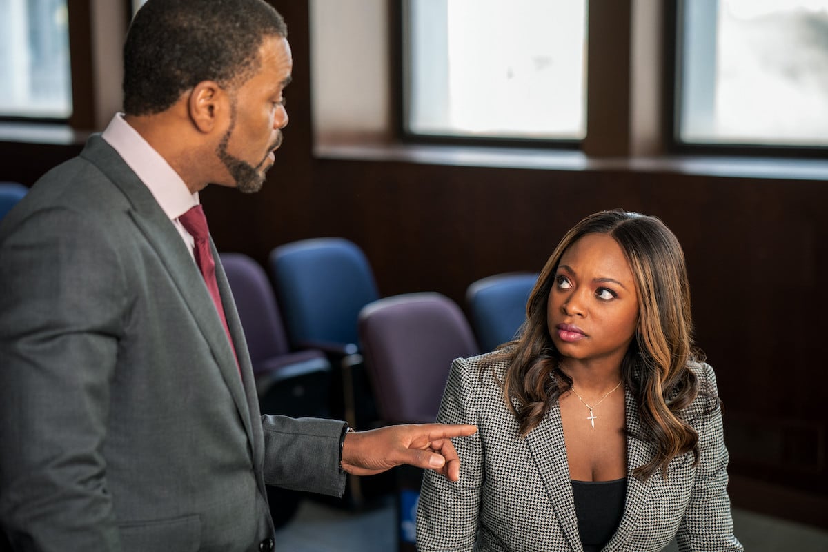 Method Man as Davis McClean and Naturi Naughton as Tasha St. Patrick in 'Power Book II: Ghost
