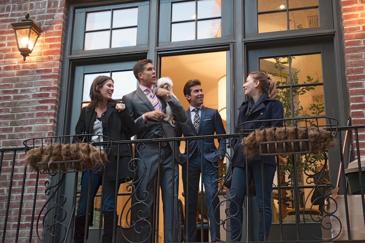 Million Dollar Listing New York brokers Fredrick Eklund, Luis D. Ortiz meet with clients