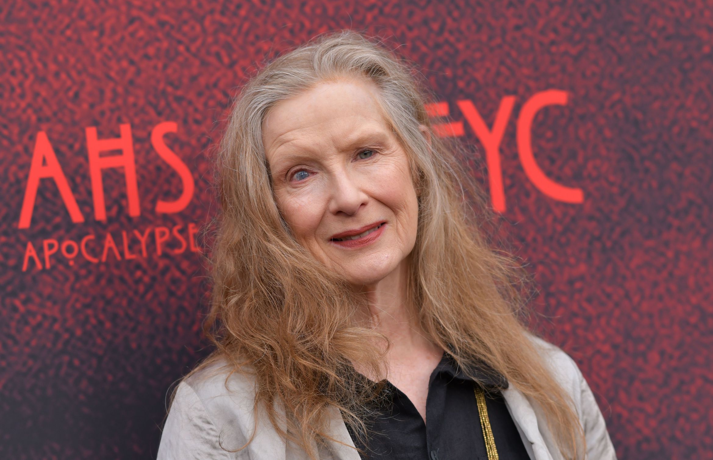 Frances Conroy from 'American Horror Story' at a red carpet event for the show