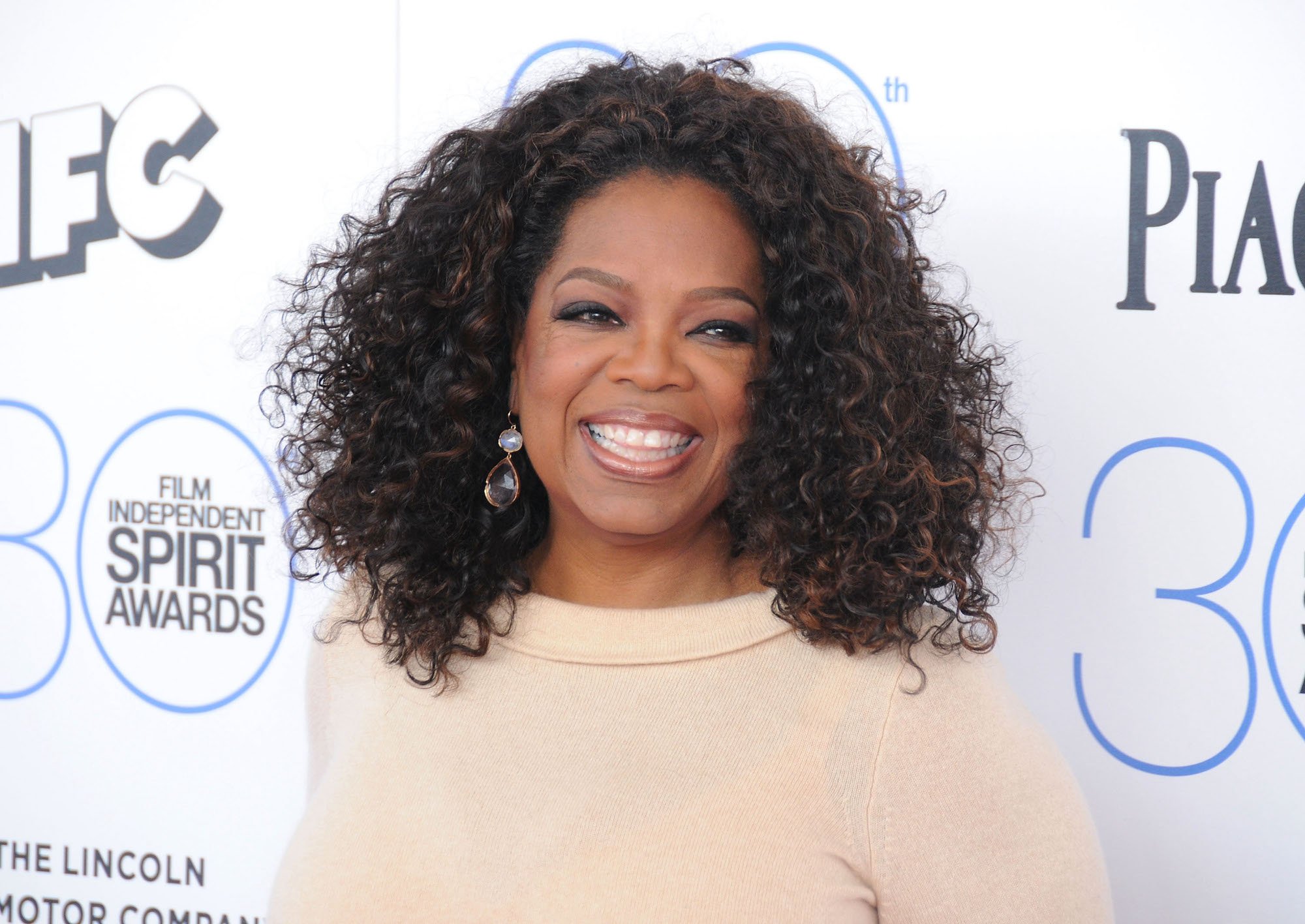 Oprah Winfrey attending the 2015 Film Independent Spirit Awards