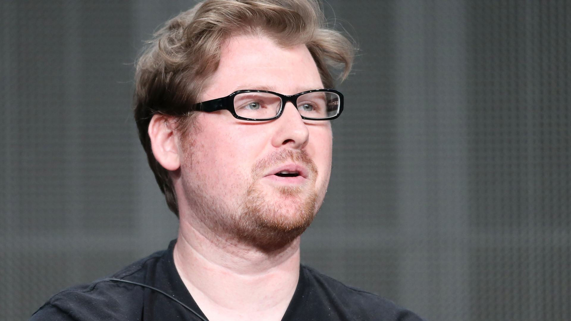 ‘Rick and Morty’ co-creator Justin Roiland speaks onstage during the Adult Swim: Rick and Morty panel at the Turner Broadcasting portion of the 2013 Summer Television Critics Association tour at the Beverly Hilton Hotel on July 24, 2013 in Beverly Hills, California