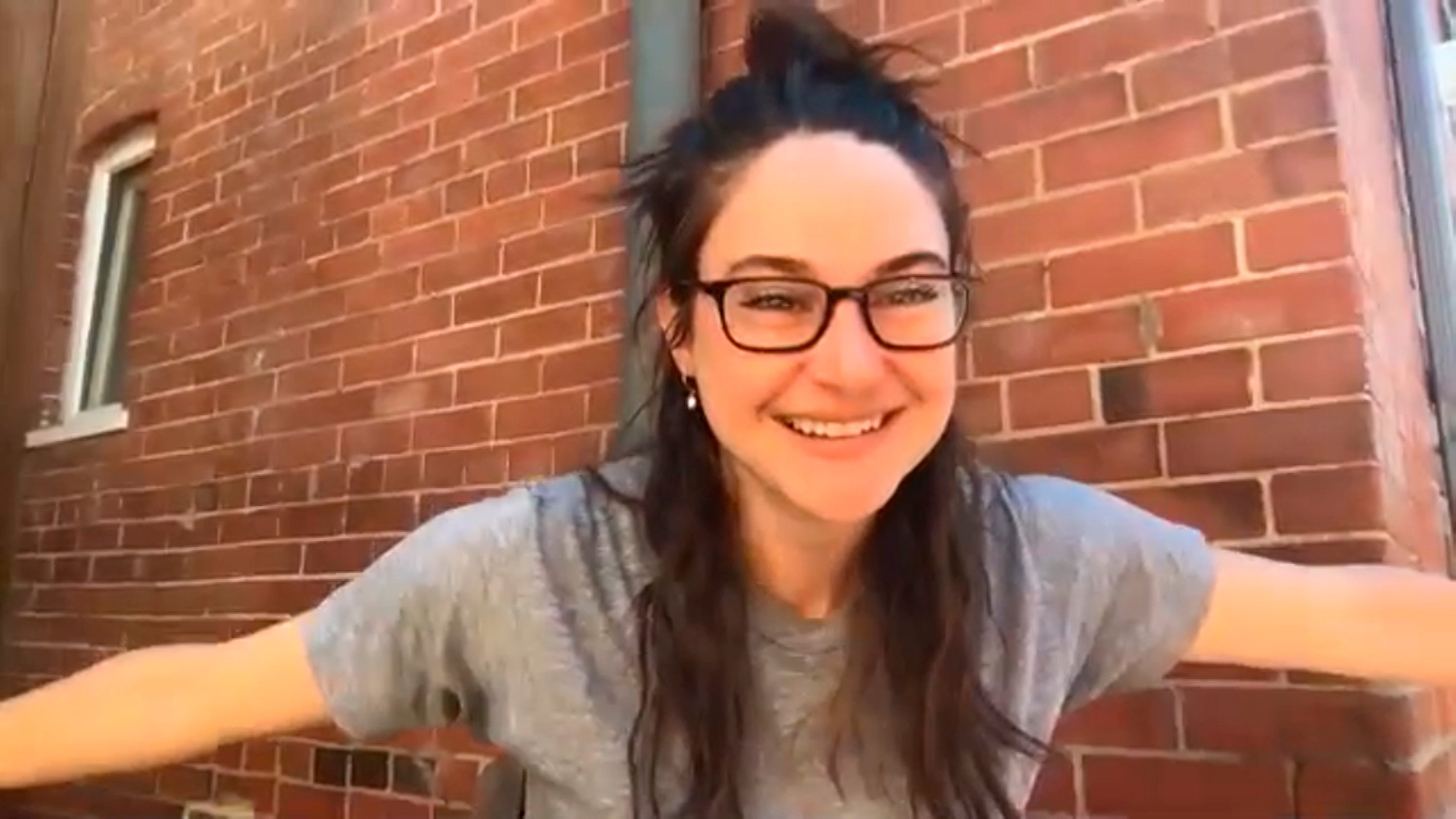 actor and health nut Shailene Woodley smiles during an interview