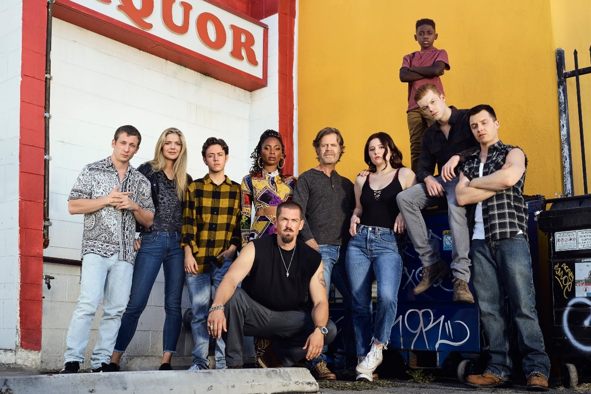 'Shameless' stars Steve Howey, Shanola Hampton, Kate Miner, Jeremy Allen White, Christian Isaiah, Ethan Cutkowsky, Cameron Monaghan, Emma Kenney and William H. Macy