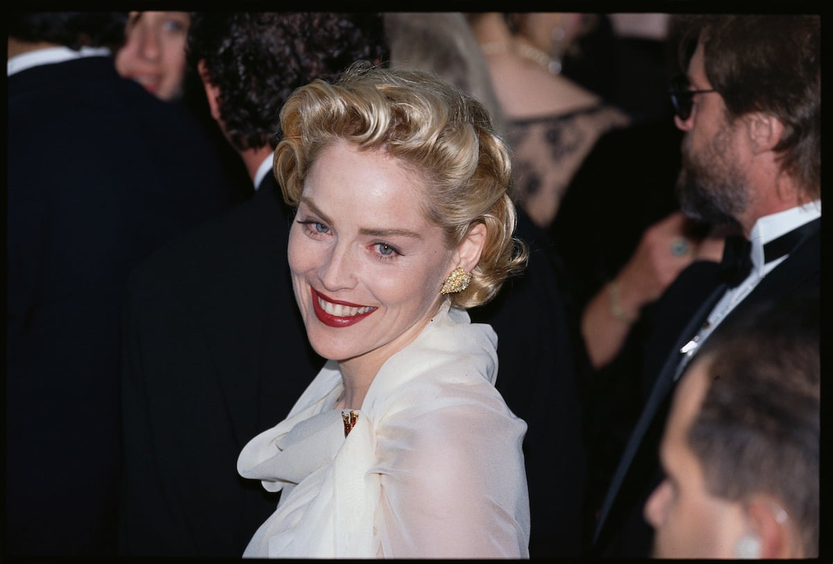 Sharon Stone attended the Academy Awards