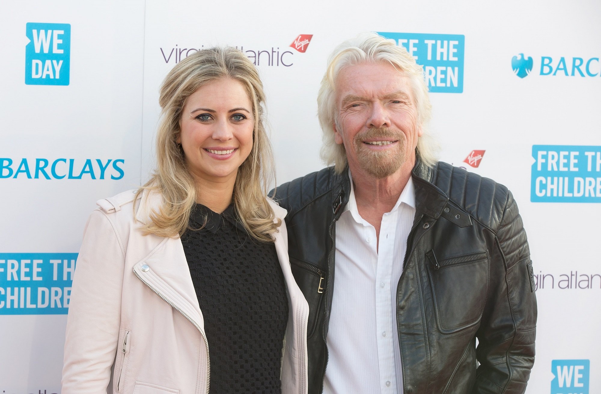 Sir Richard Branson and Holly Branson