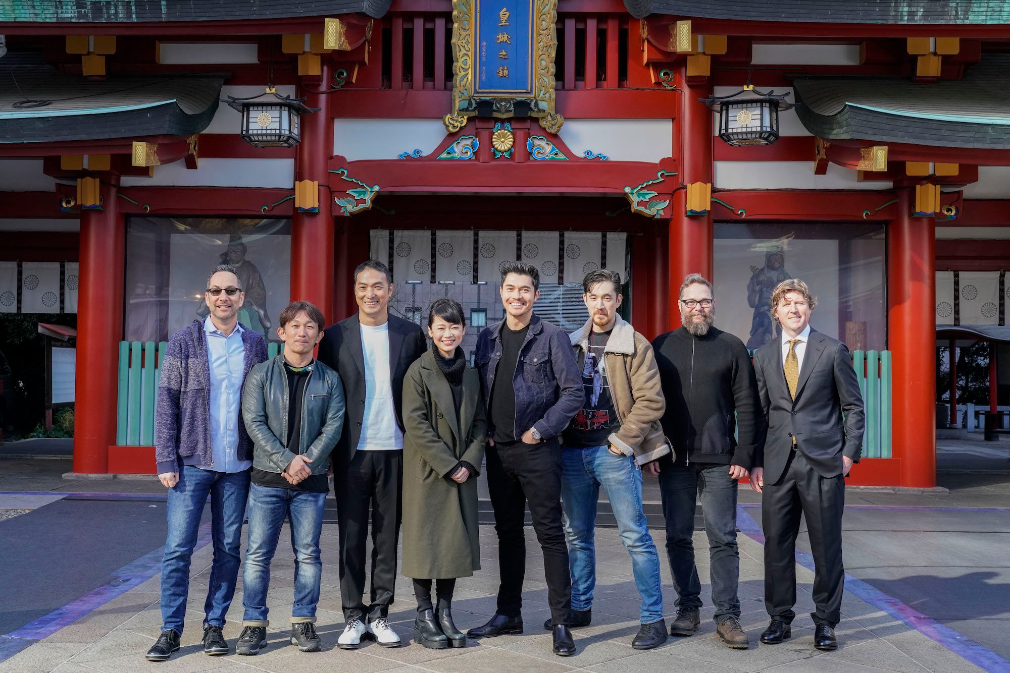 Cast and creative team of 'Snake Eyes'