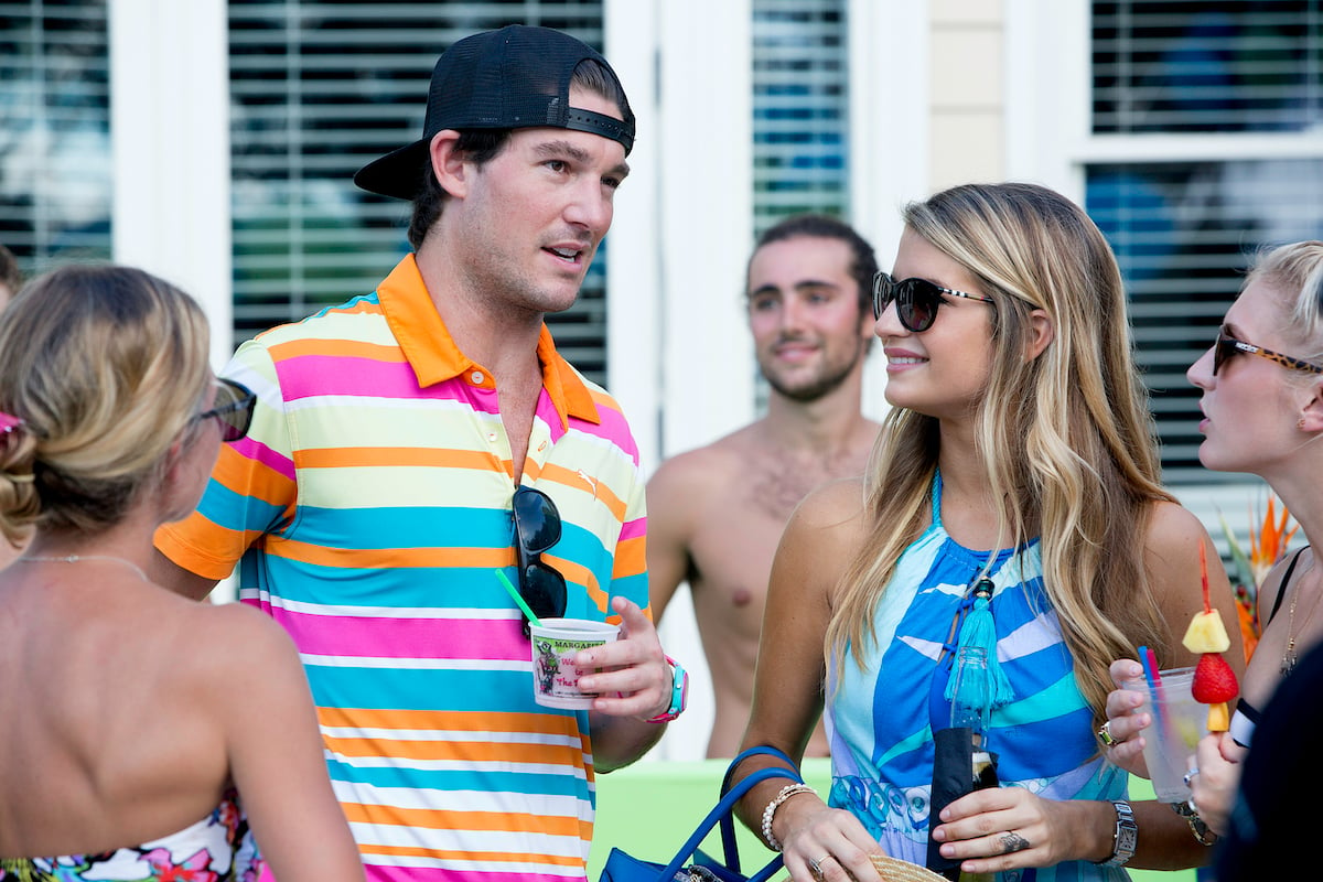 Southern Charm's Craig Conover, Naomie Olindo at a party