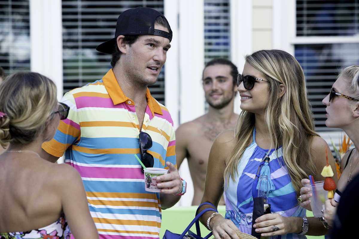 Southern Charm's Craig Conover, Naomie Olindo at a party