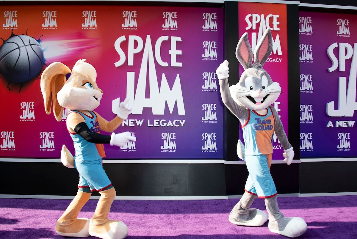 Lola Bunny and Bugs Bunny arrive at the ‘Space Jam: A New Legacy’ premiere