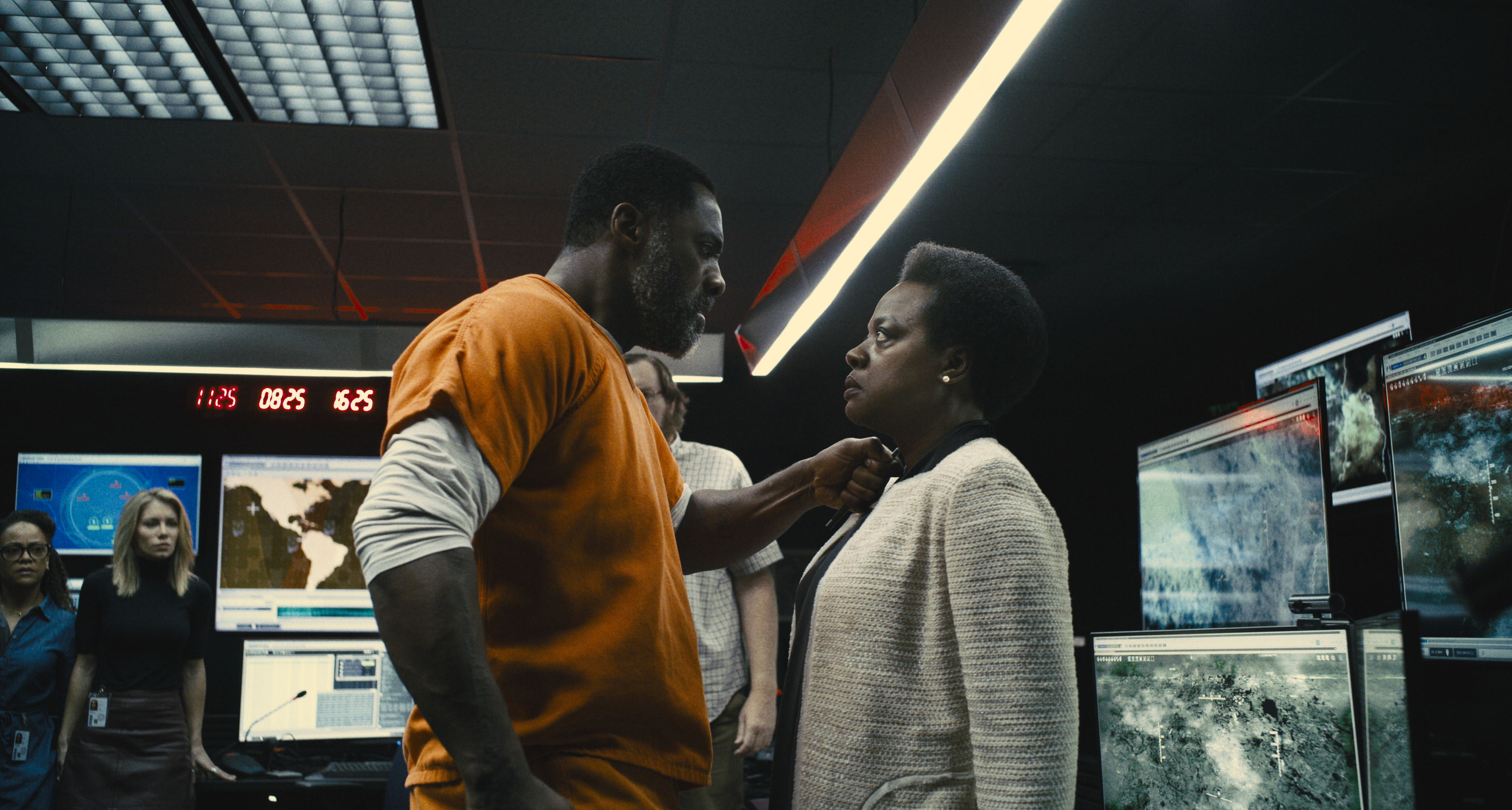 The Suicide Squad: Idris Elba threatens Viola Davis