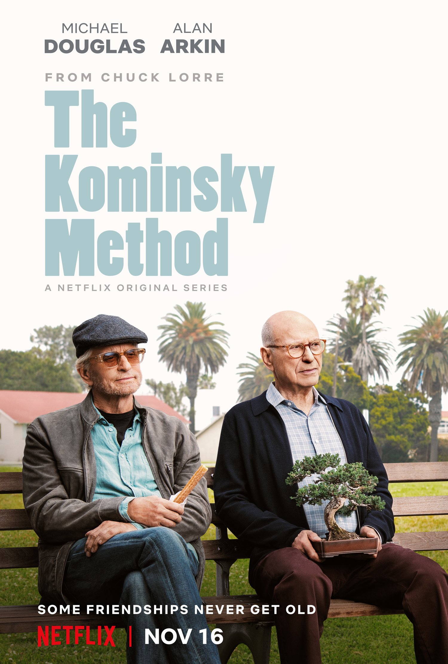 Promotional poster for 'The Kominsky Method'