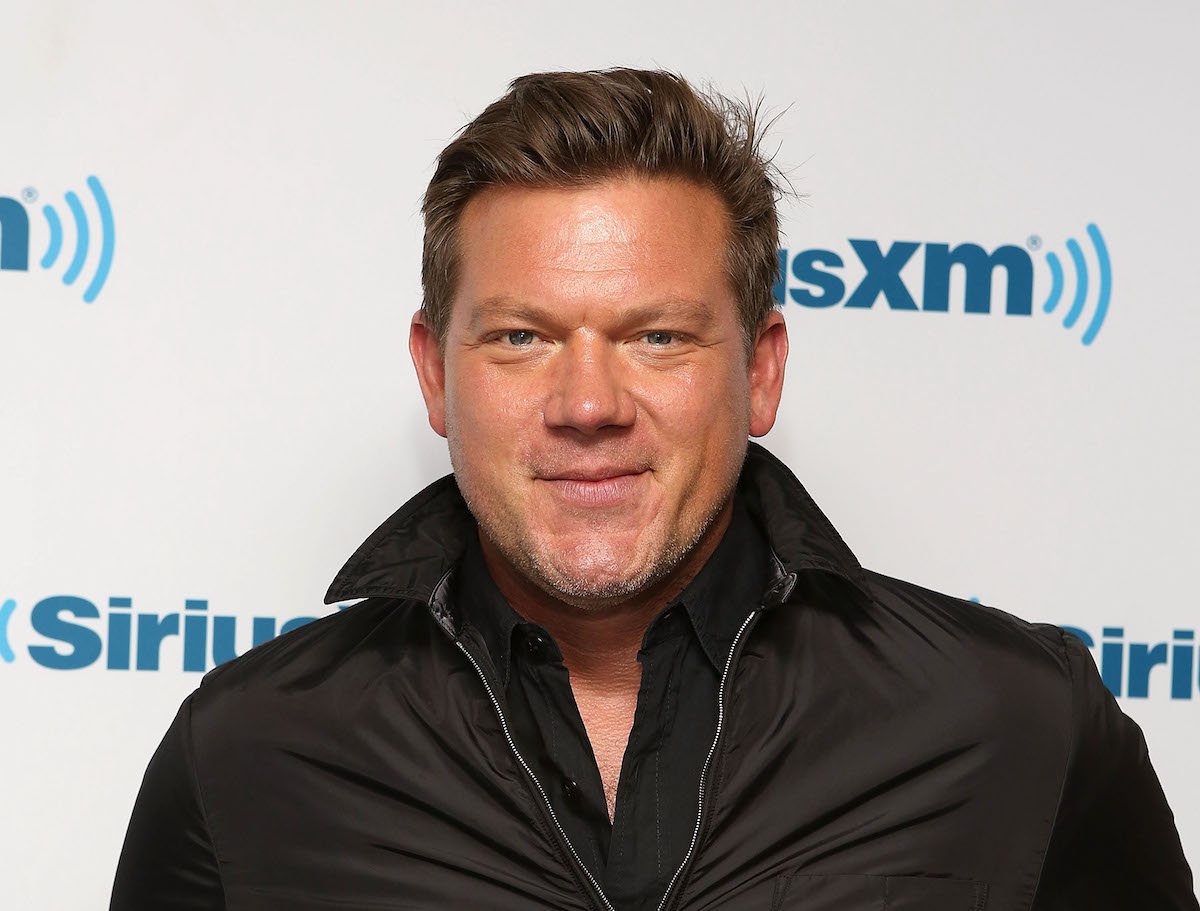 Tyler Florence smiles during a visit to SiriusXM Studios in 2014