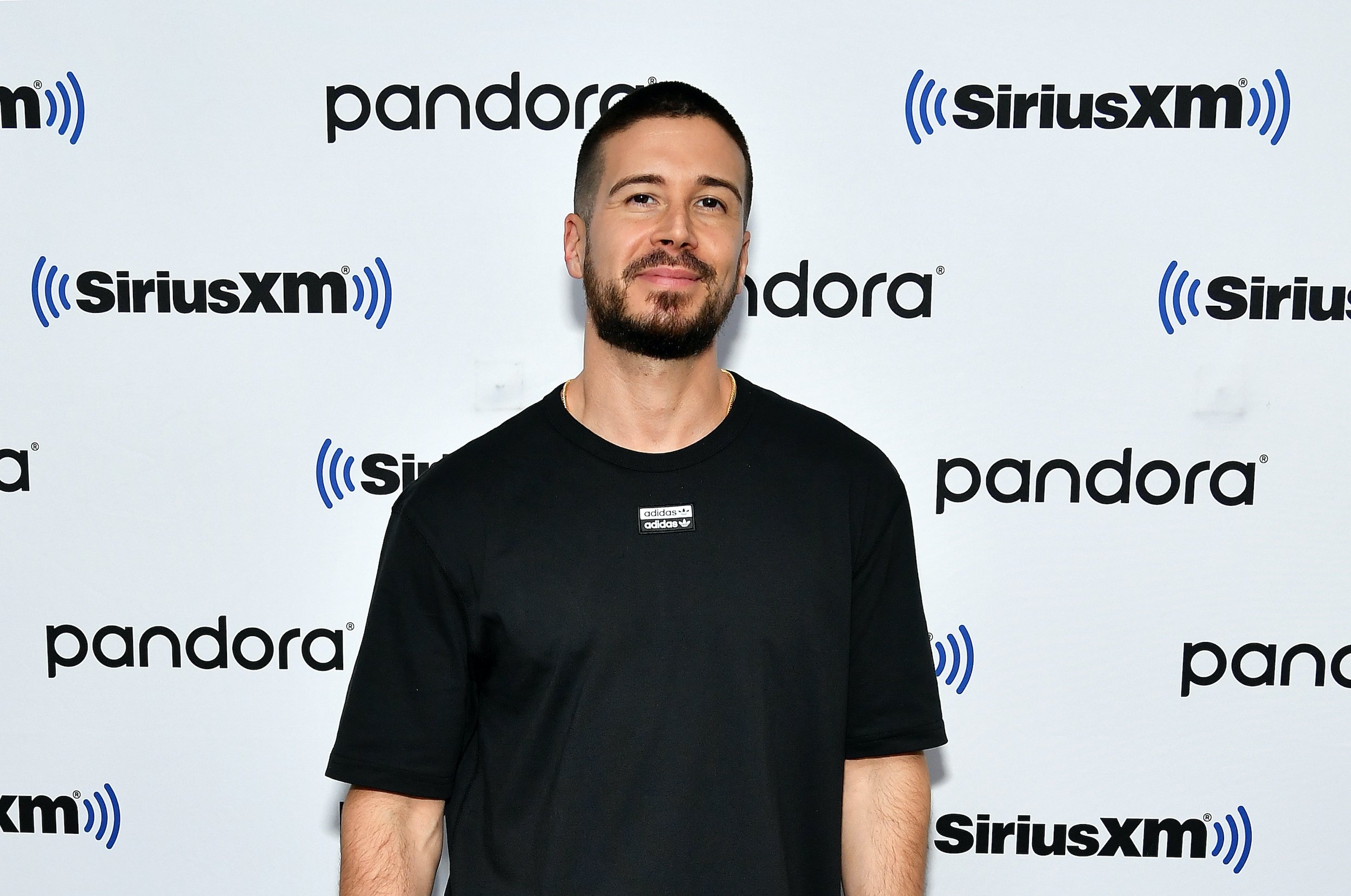 Vinny Guadagnino at SiriusXM Studios in Sept. 2019; fans speculate he be in a relationship in 2021