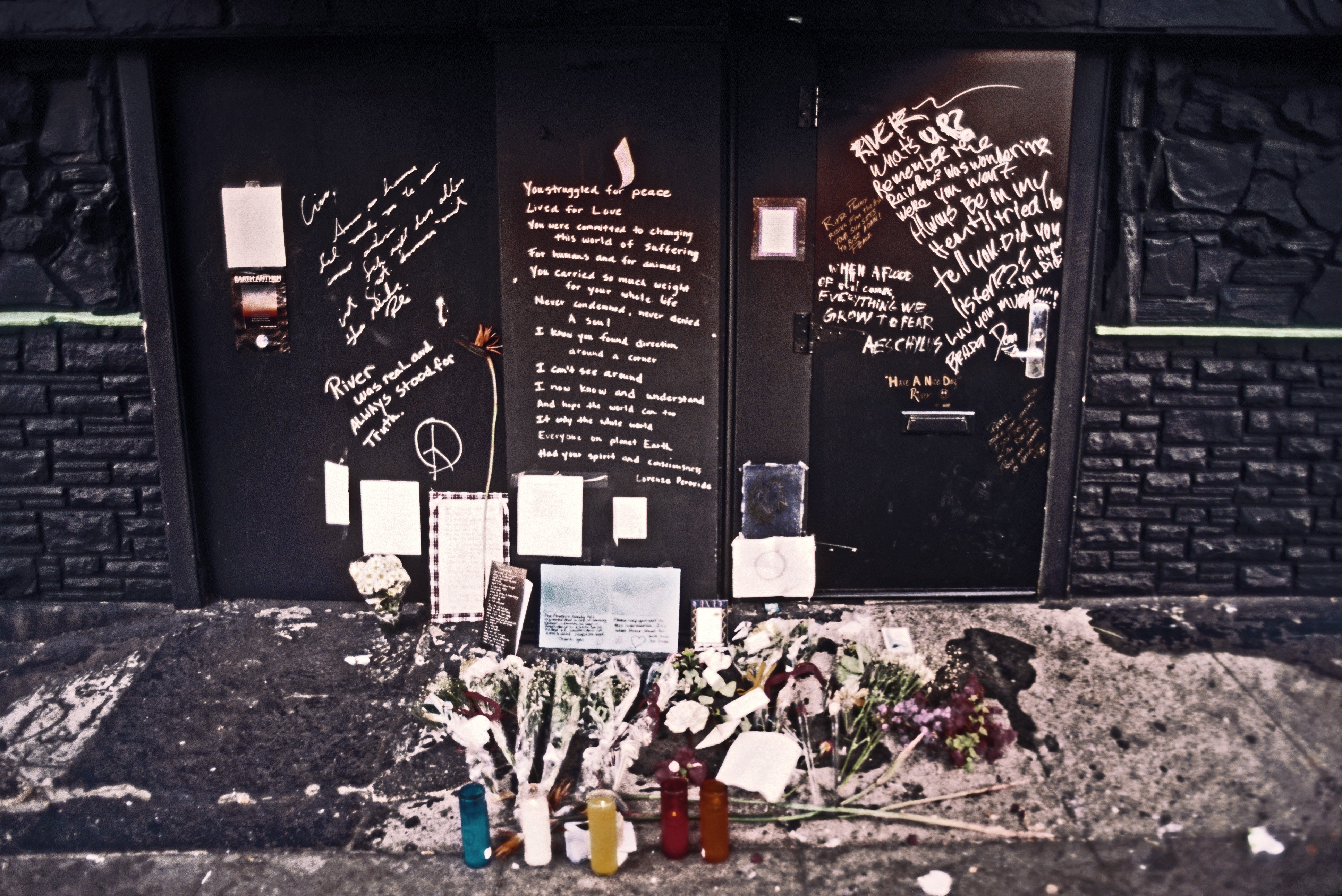 Viper Room River Phoenix Memorial