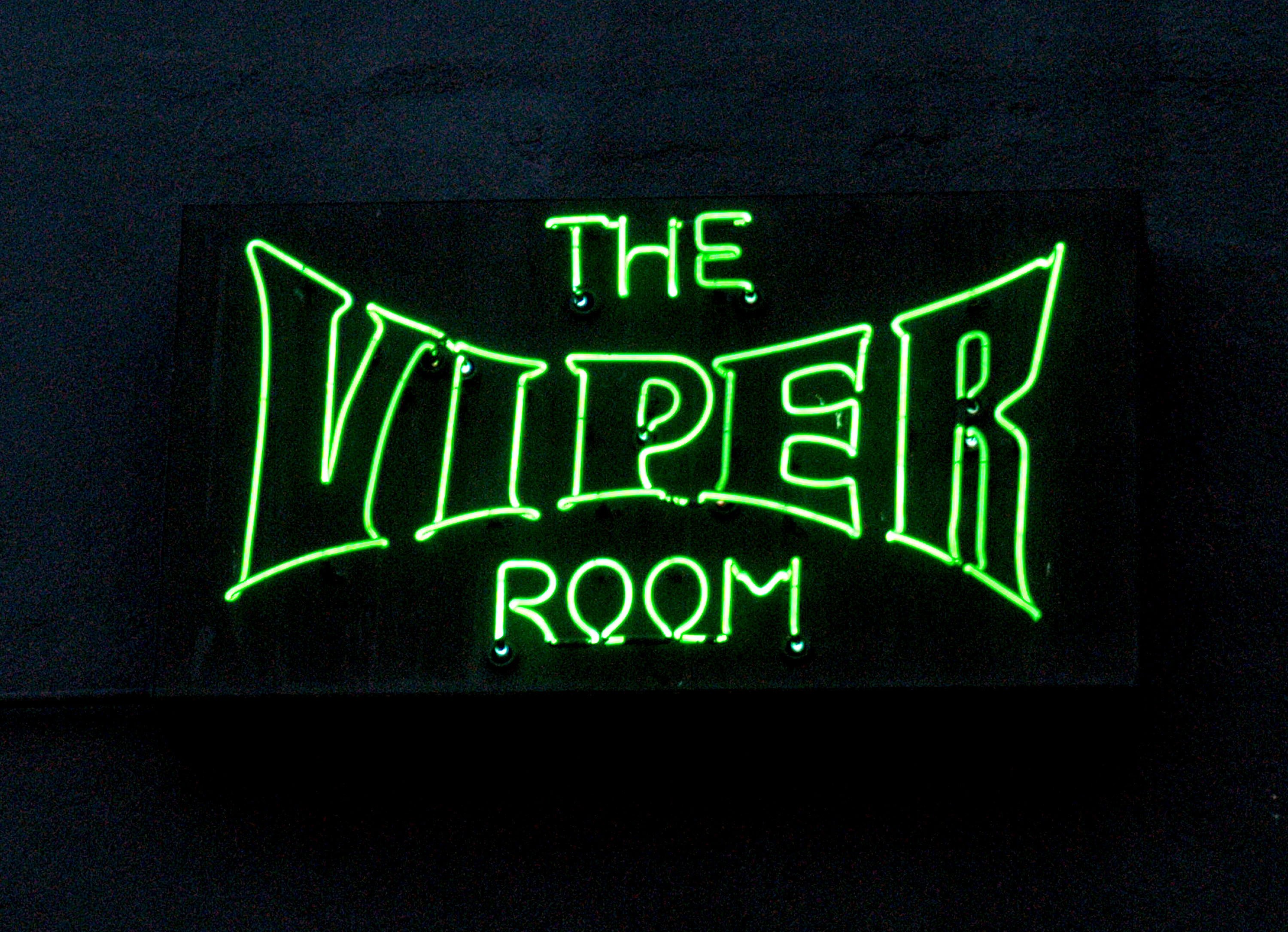 Viper Room neon sign