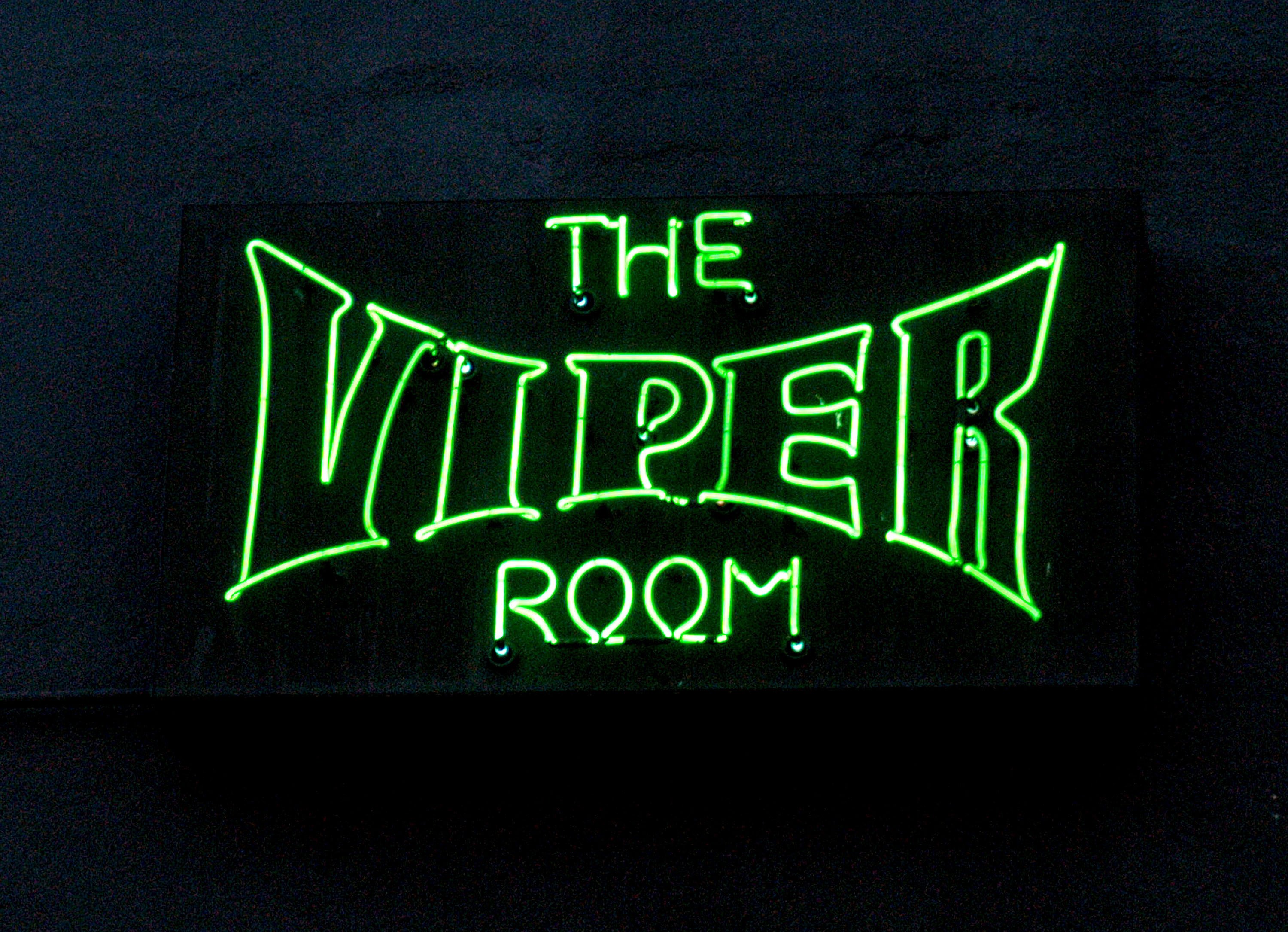 Viper Room neon sign