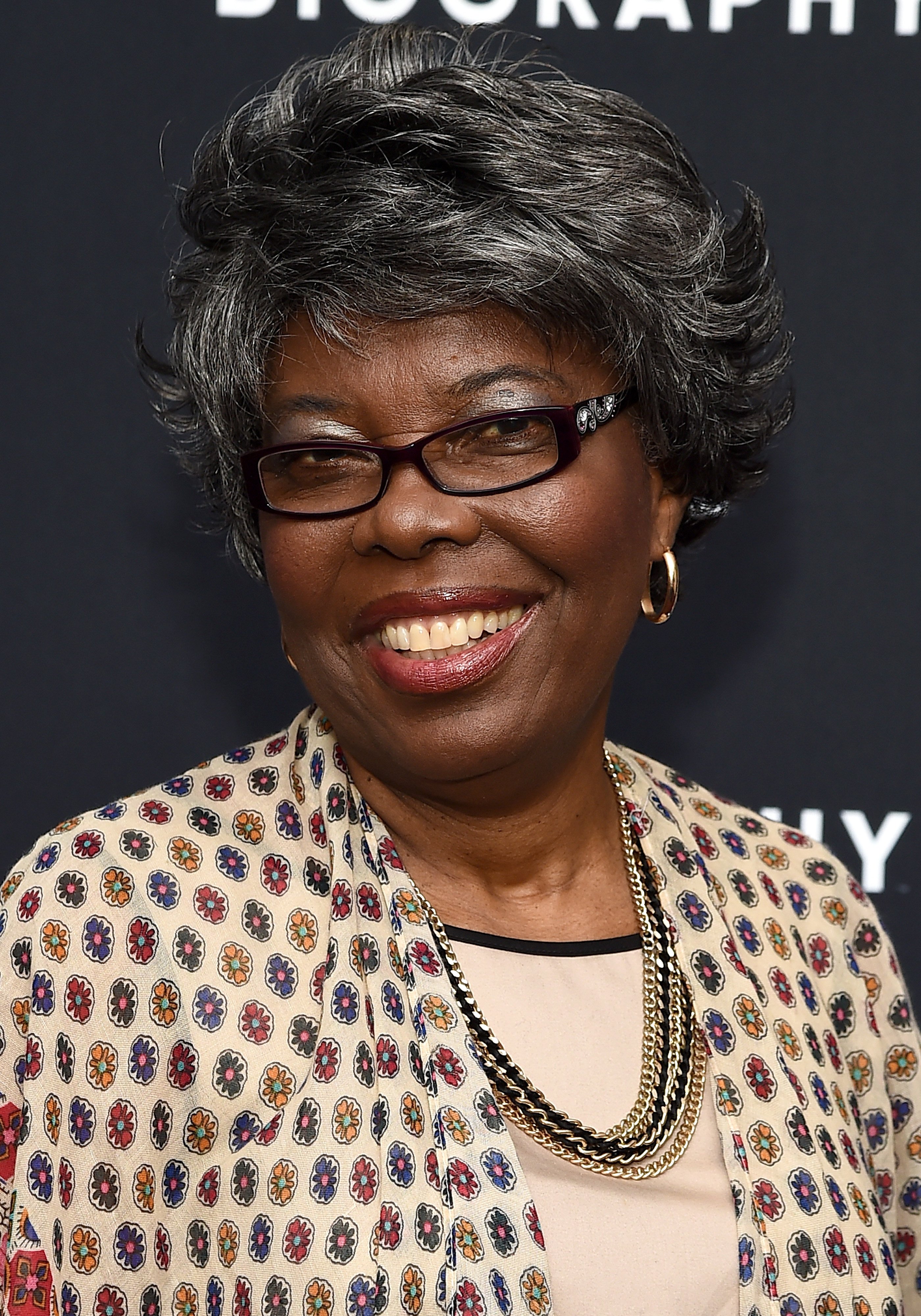 Voletta Wallace a.k.a. The Notorious B.I.G.'s mother on the red carpet