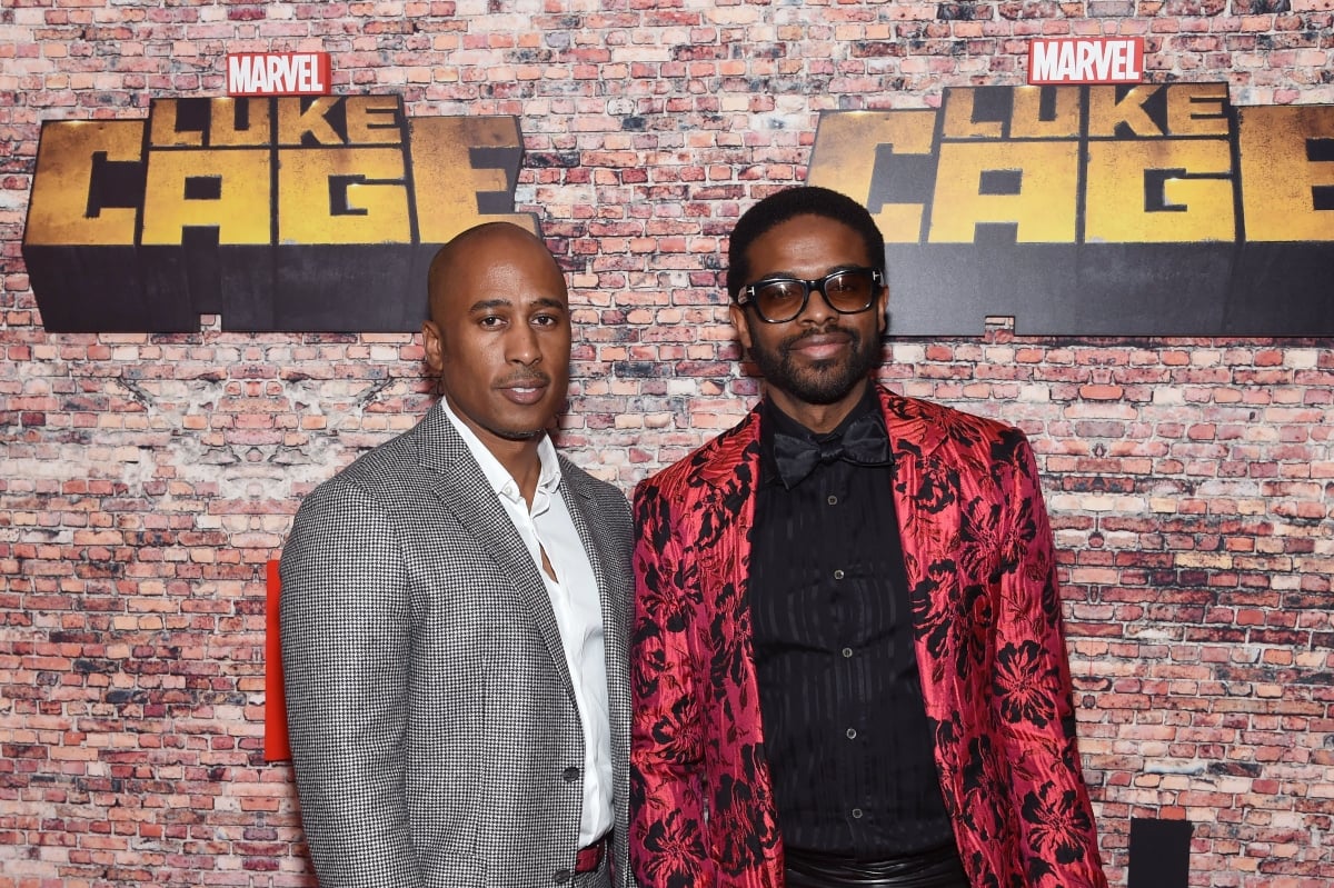 Ali Shaheed Muhammed and Adrian Younge attend the ‘Luke Cage New York premiere on September 28, 2016 in New York City