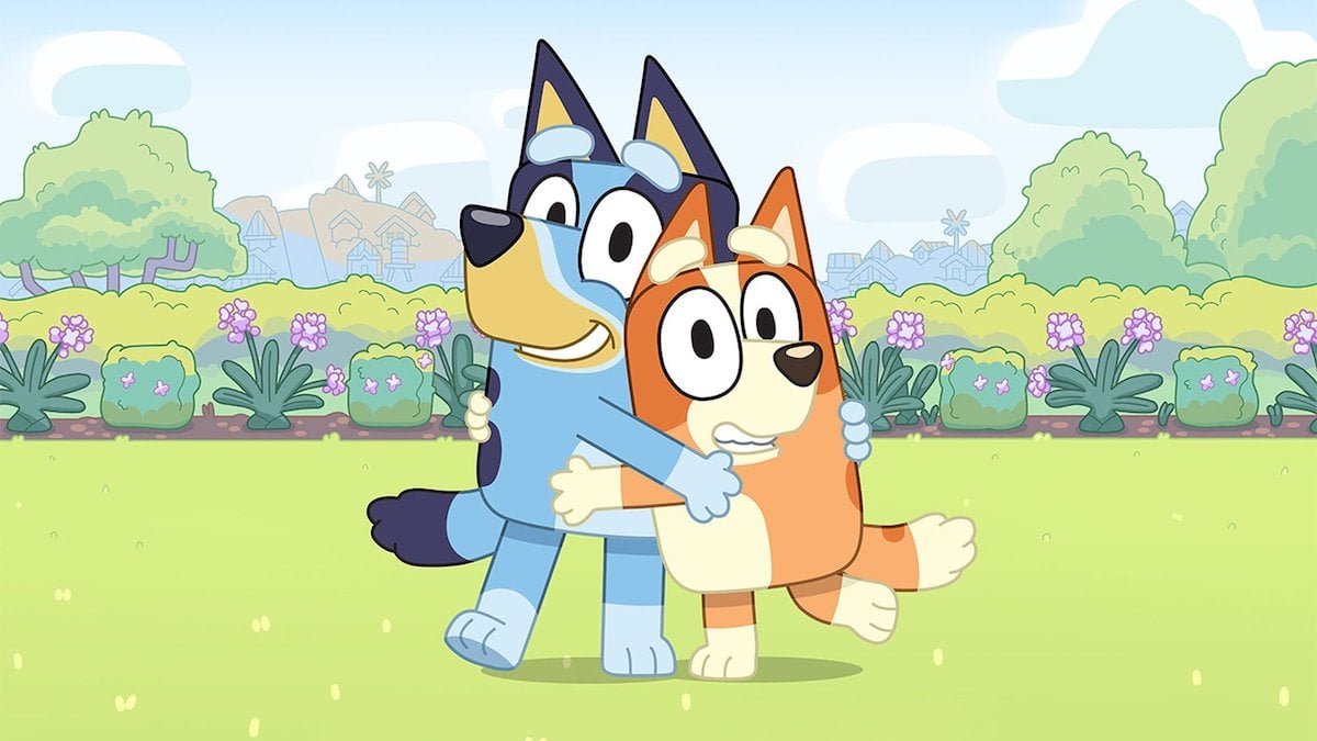 Bluey and Bingo from the show ‘Bluey’