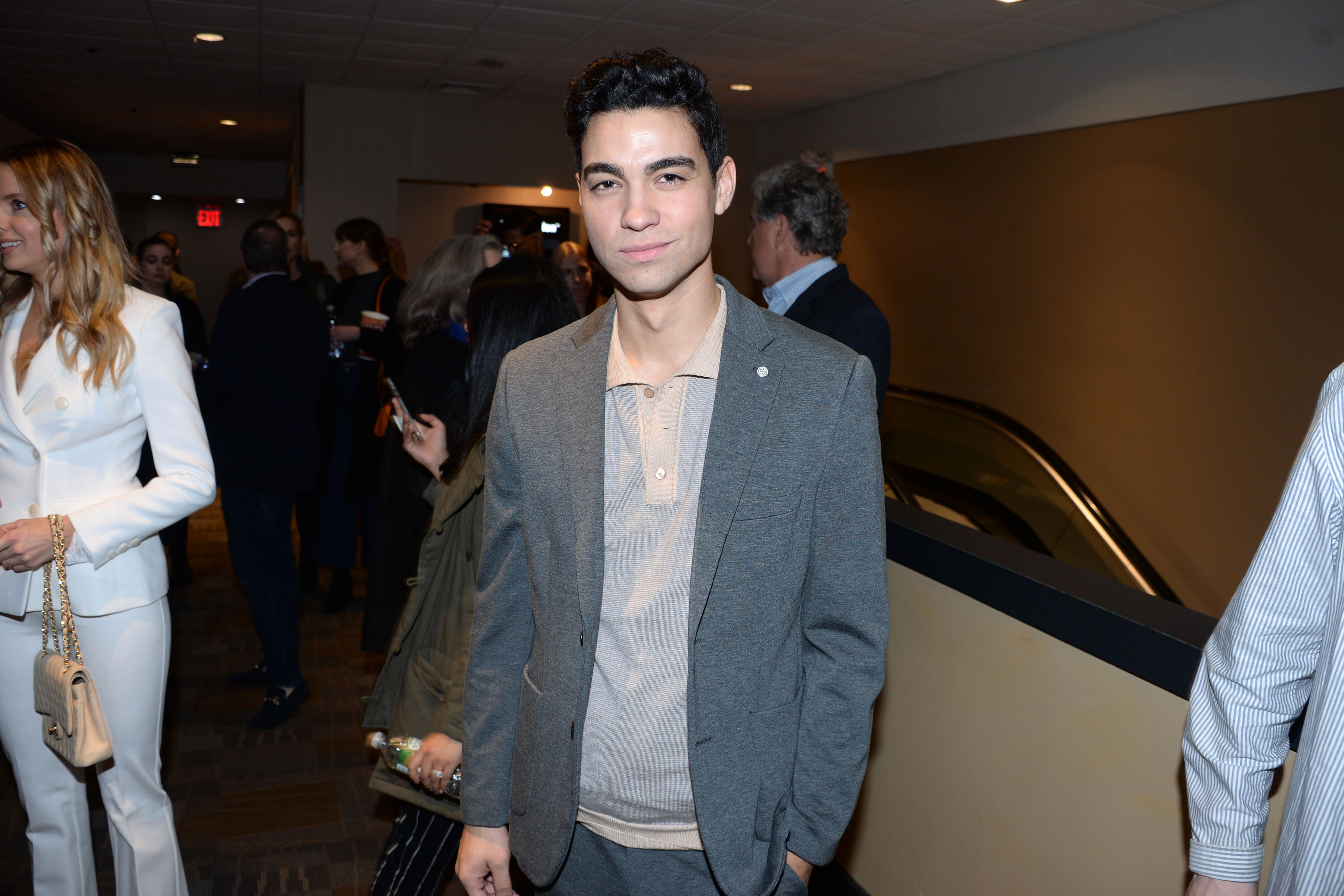 Davi Santos attends The Cinema Society & Monkey 47 Host A Special Screening Of Sony Pictures Classics' "Greed" at Cinepolis Chelsea on February 24, 2020 in New York City 
