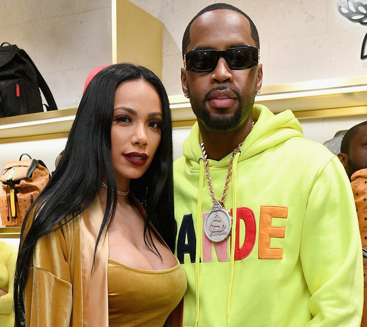 'Love & Hip Hop' cast members Erica Mena and Safaree Samuels