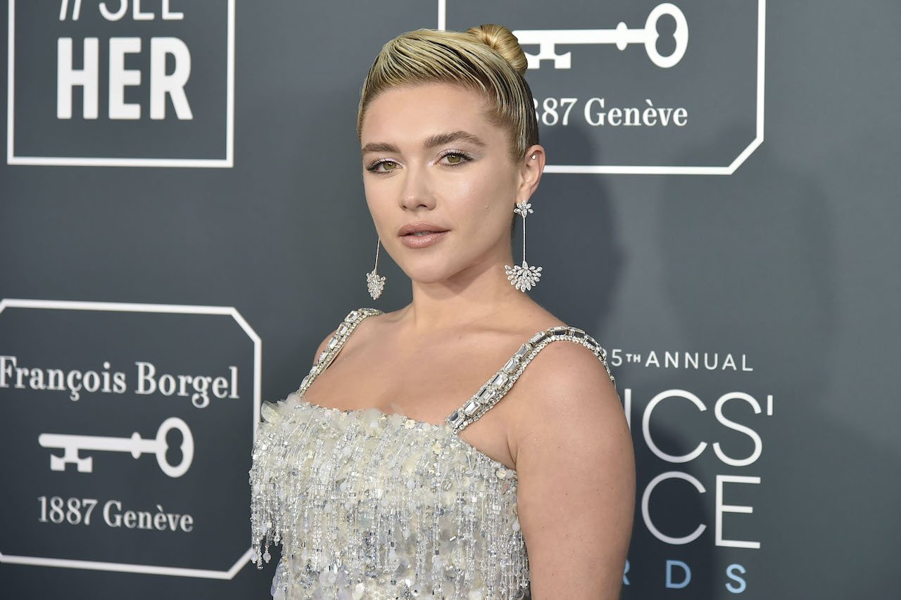 Florence Pugh during the arrivals for the 25th Annual Critics' Choice Awards