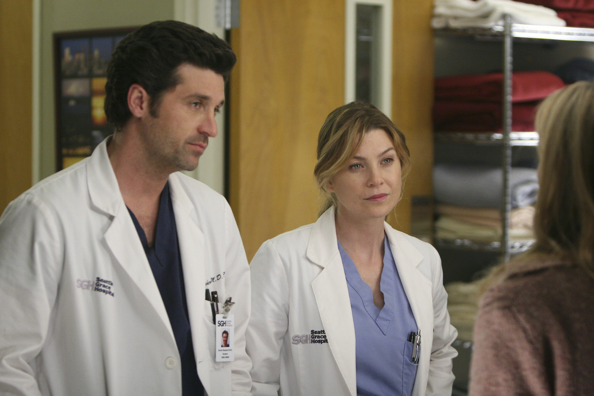Ellen Pompeo and Patrick Dempsey