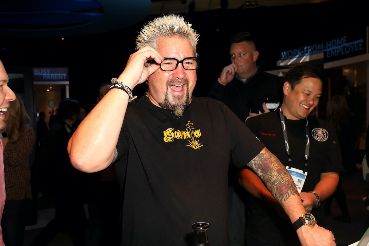 Guy Fieri smiles in Las Vegas in 2020