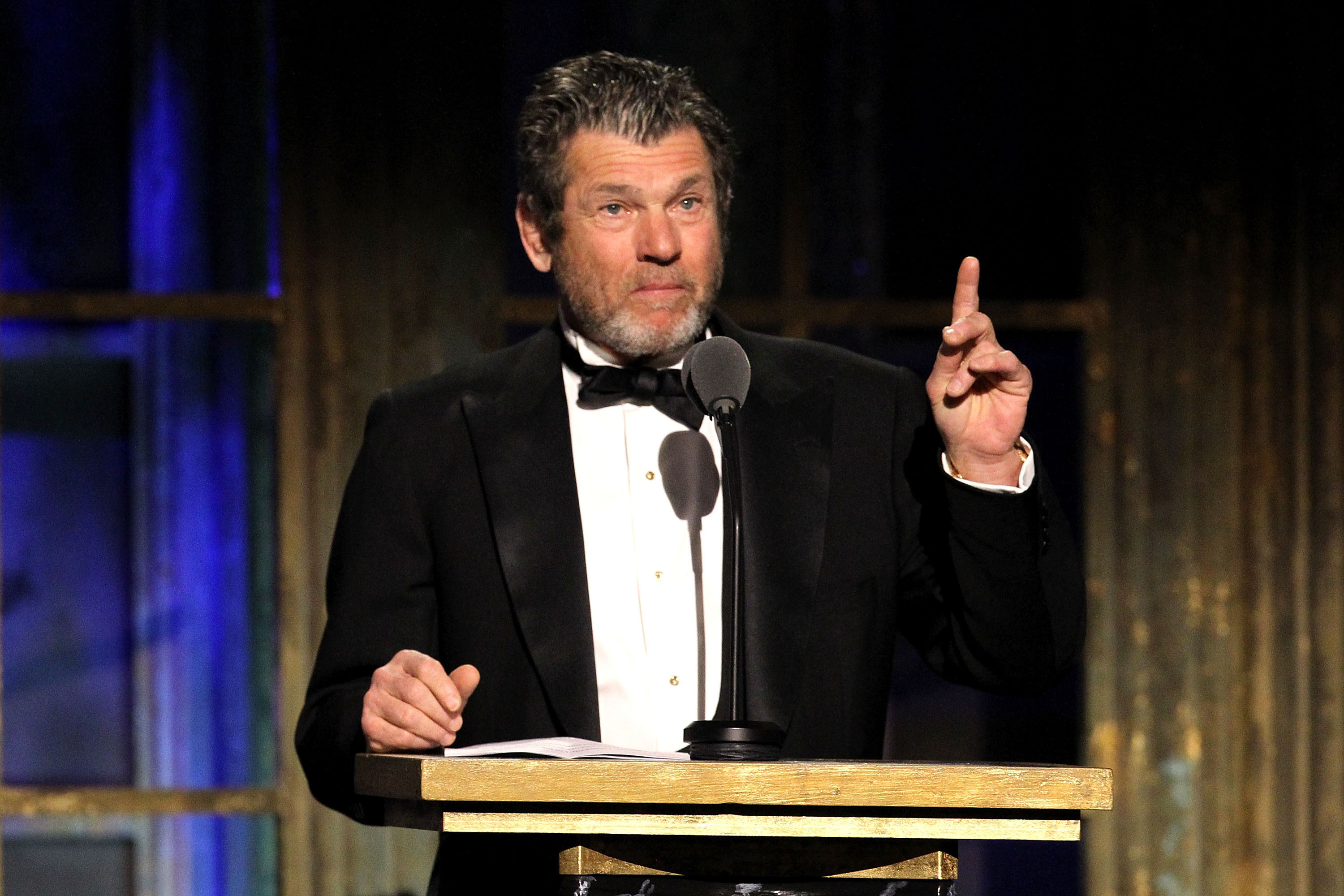 Jann S. Wenner at a Rock & Roll Hall of Fame induction ceremony