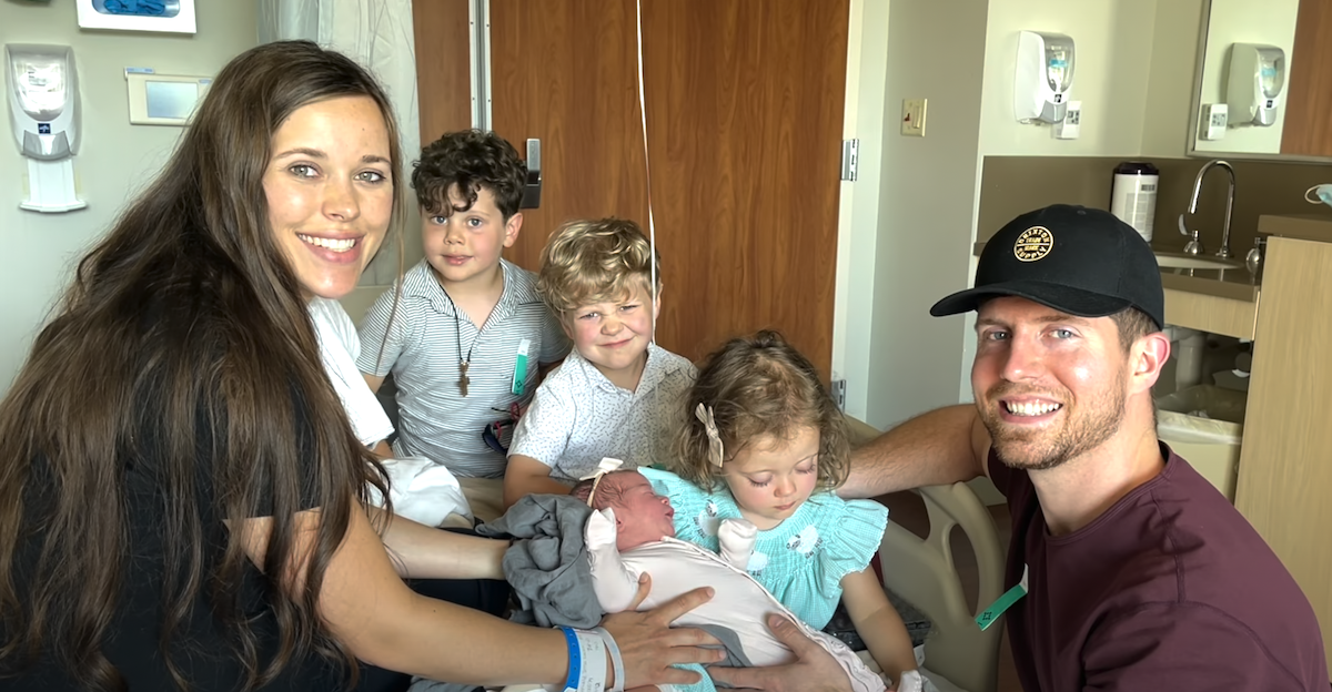 Jessa Duggar, Ben Seewald, and their four kids, Spurgeon, Henry, Ivy, and Fern