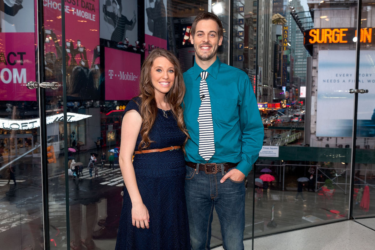 Jill Duggar and Derick Dillard in 2014 