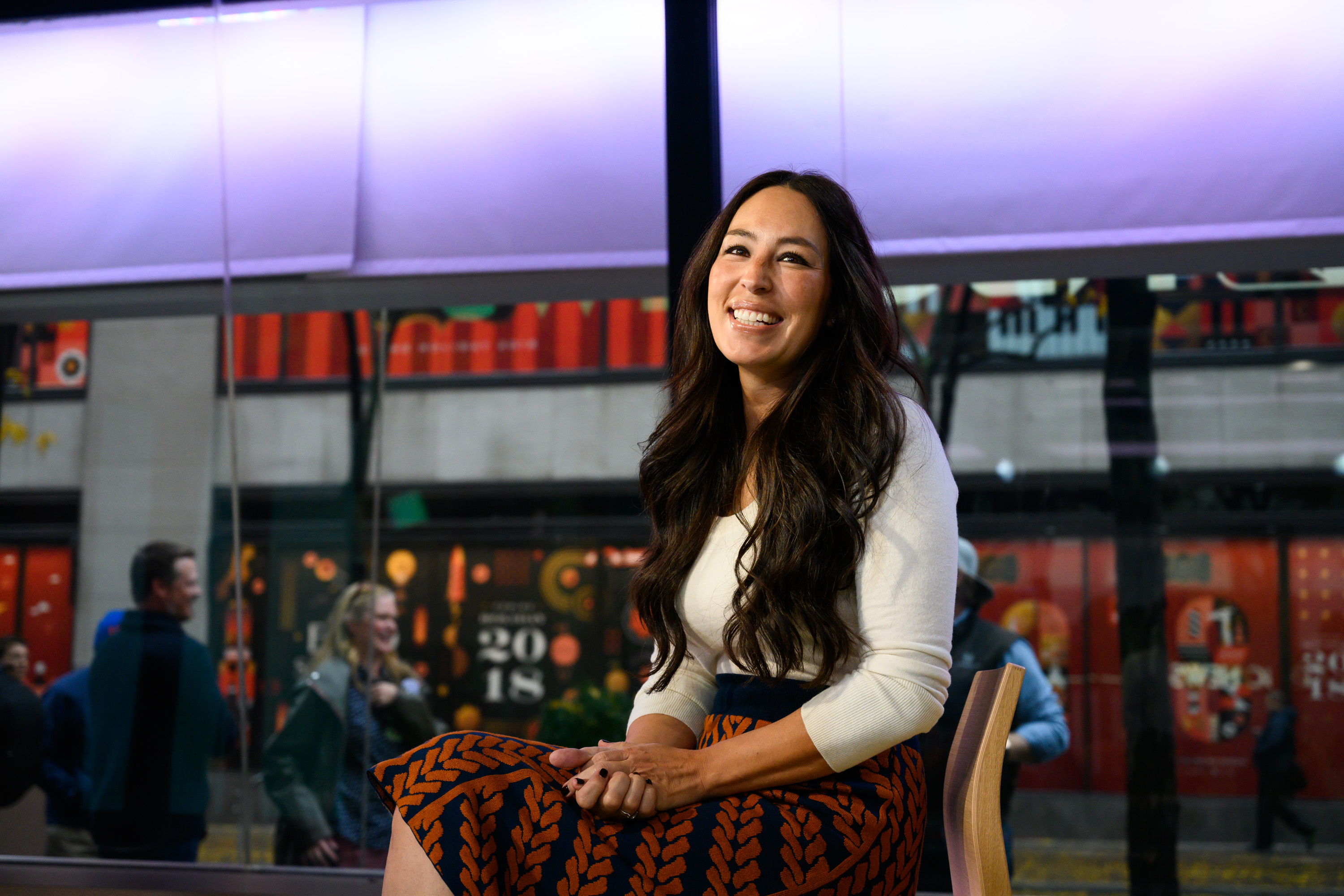 Joanna Gaines on the 'Today' show in 2018