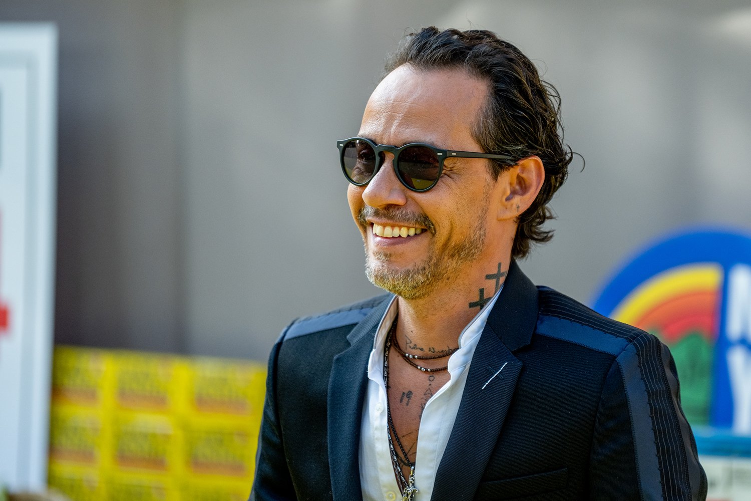 Marc Anthony at the 'In the Heights' premiere