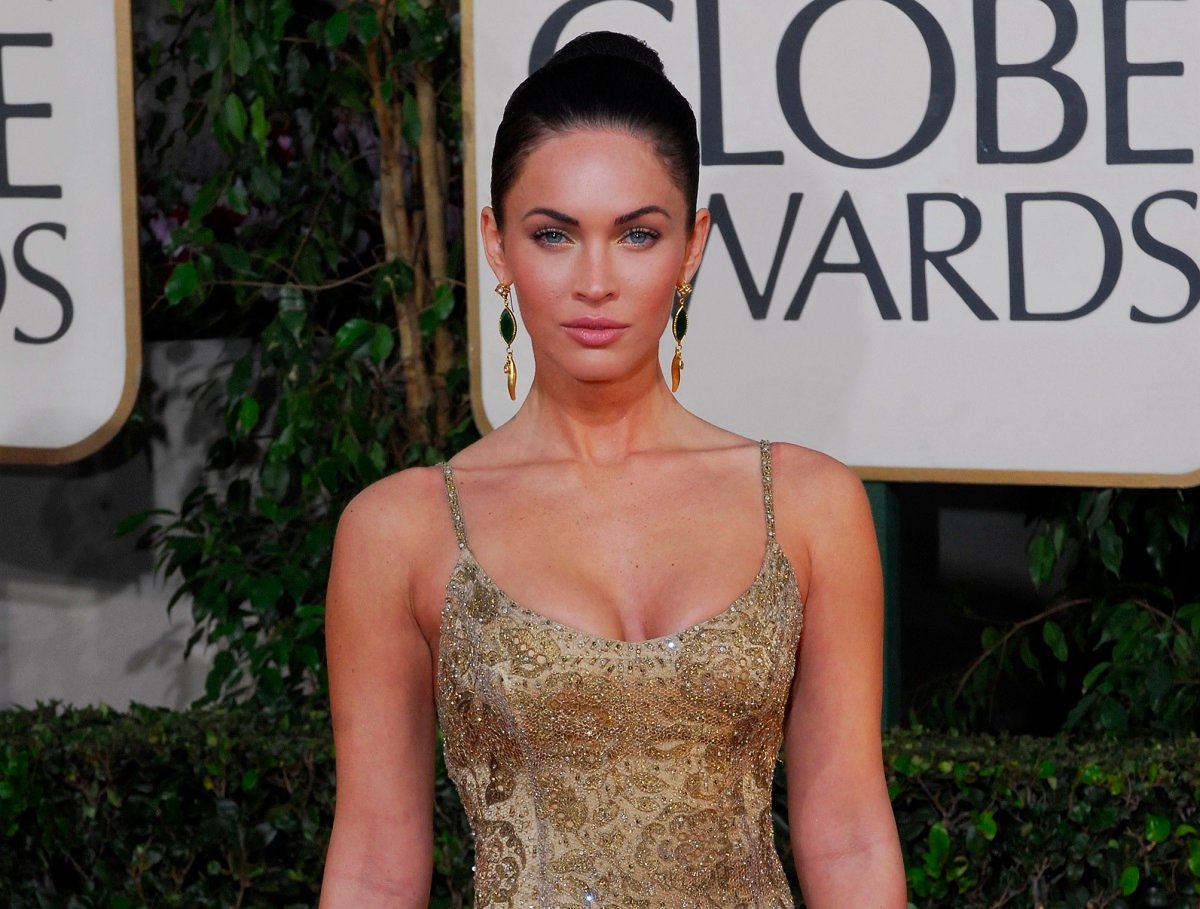 Megan Fox arrives at the 66th Annual Golden Globe Awards on January 11, 2009. 